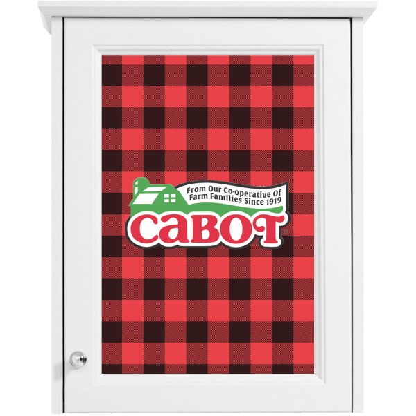 Custom Design - Single White Cabinet Decal