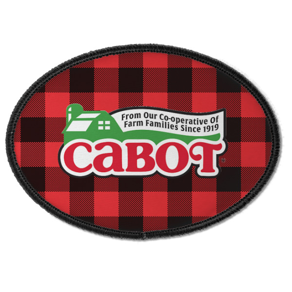 Custom Design - Iron On Patch - Oval - Front