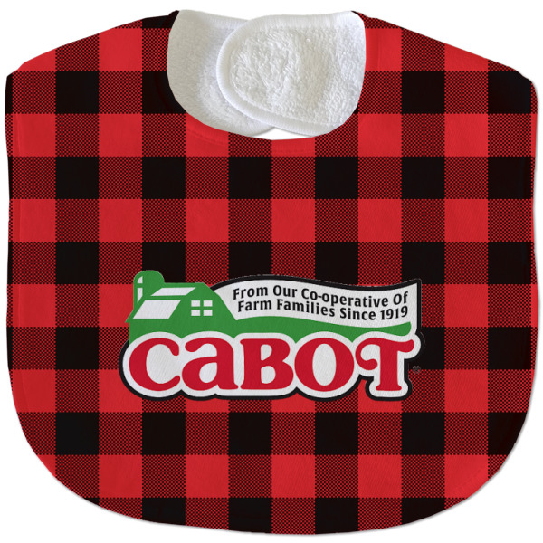 Custom Design - New Baby Bib - Closed and Folded