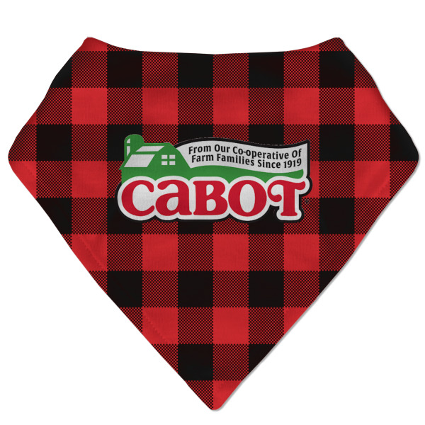 Custom Lumberjack Plaid Bandana Bib (Personalized)