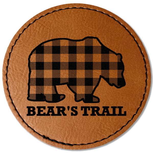 Custom Design - Leatherette Patches - Round