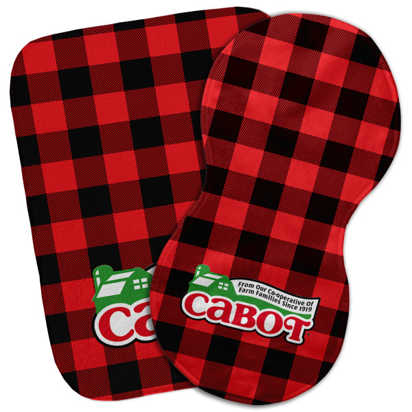 Custom Lumberjack Plaid Burp Cloth (Personalized)