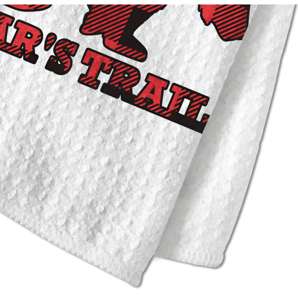 Custom Design - Waffle Weave Towel - Closeup of Material Image