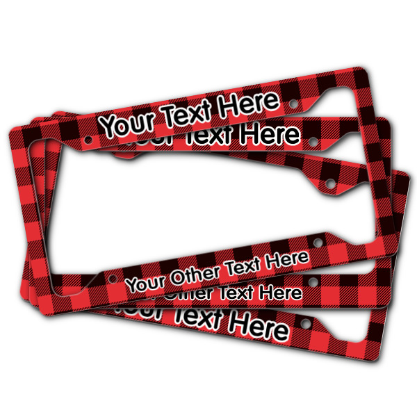 Custom Design - License Plate Frames - Parent/Main