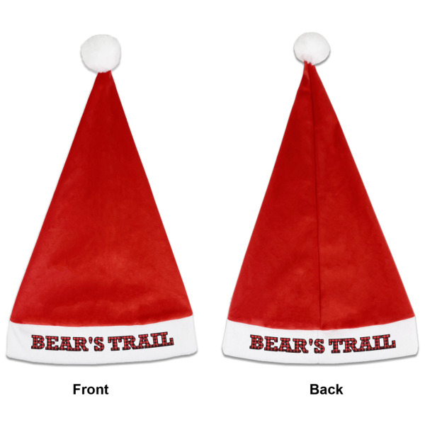Custom Design - Santa Hats - Front and Back (Double Sided Print) APPROVAL