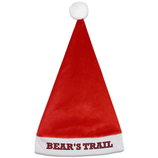 Custom Lumberjack Plaid Santa Hat (Personalized)