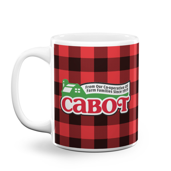 Custom Lumberjack Plaid Coffee Mug (Personalized)