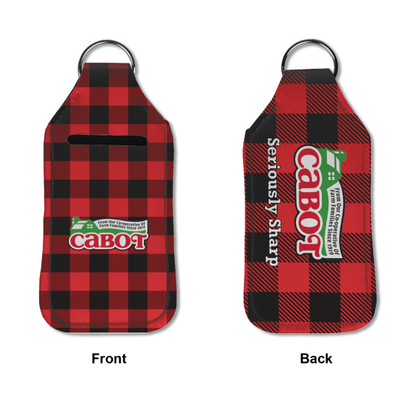 Custom Design - Sanitizer Holder Keychain - Large APPROVAL (Flat)