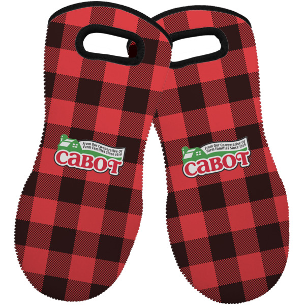 Custom Design - Neoprene Oven Mitt -Set of 2 - Front