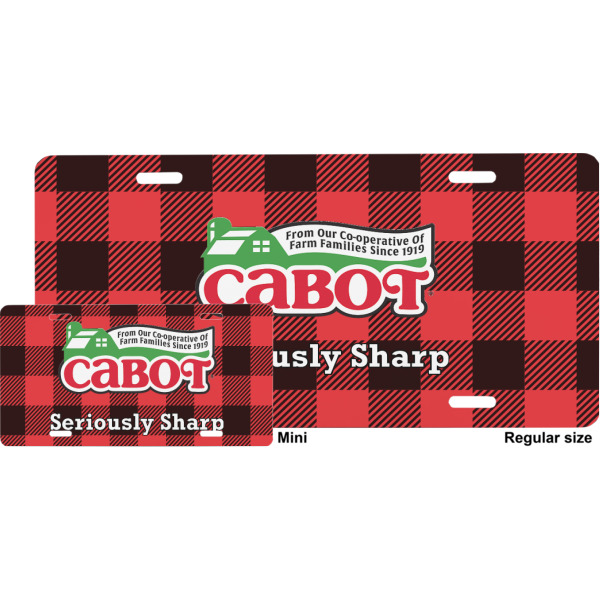 Custom Design - License Plate - Sizes - Four Holes