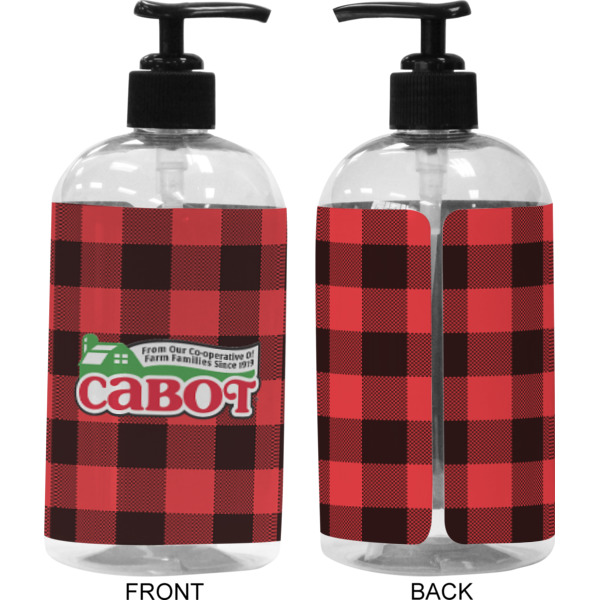 Custom Design - 16 oz Plastic Liquid Dispenser (Approval) - Black