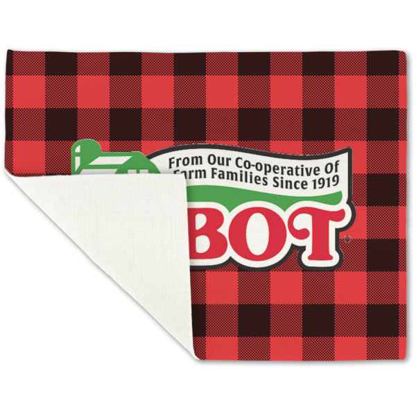 Custom Design - Linen Placemat - Folded Corner (single side)