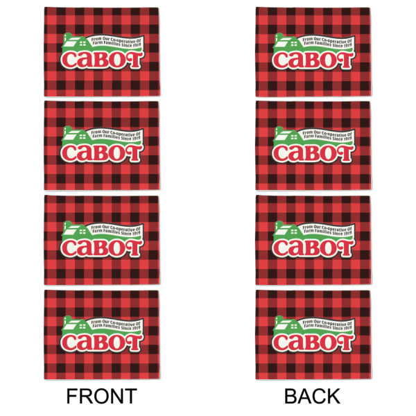 Custom Design - Linen Placemat - Double Sided - Approval - Set of 4