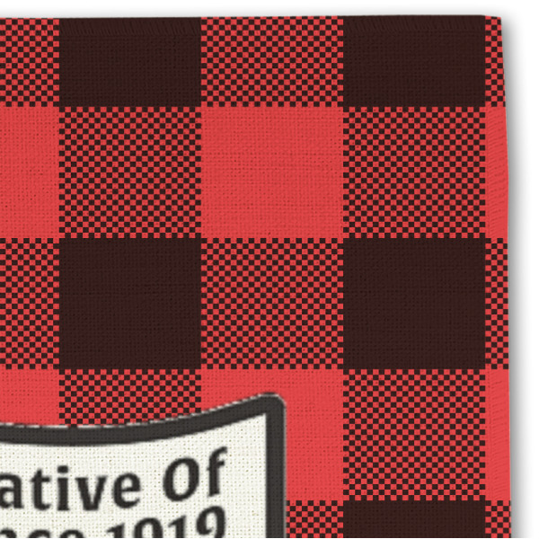 Custom Design - Linen Placemat - Detail