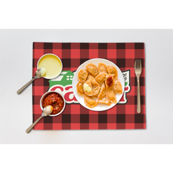 Custom Design - Linen Placemat - Single - Lifestyle