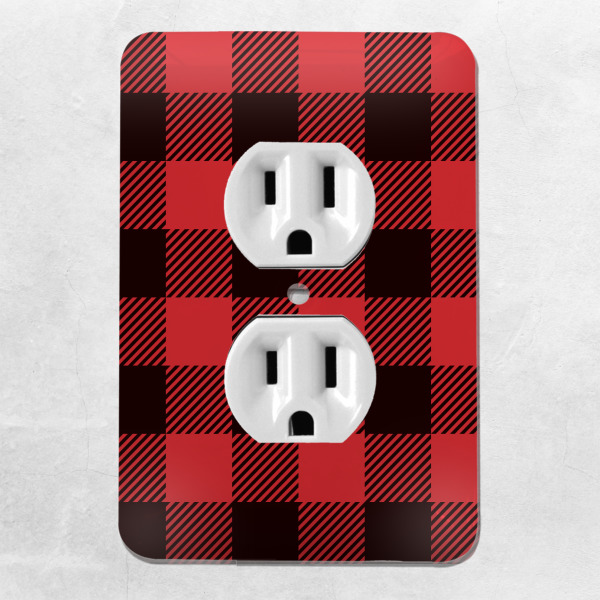 Custom Design - Electric Outlet Plate - Lifestyle