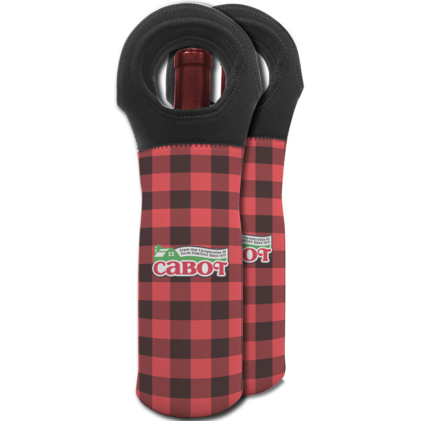 Custom Design - Wine Tote Bag - Two Bags