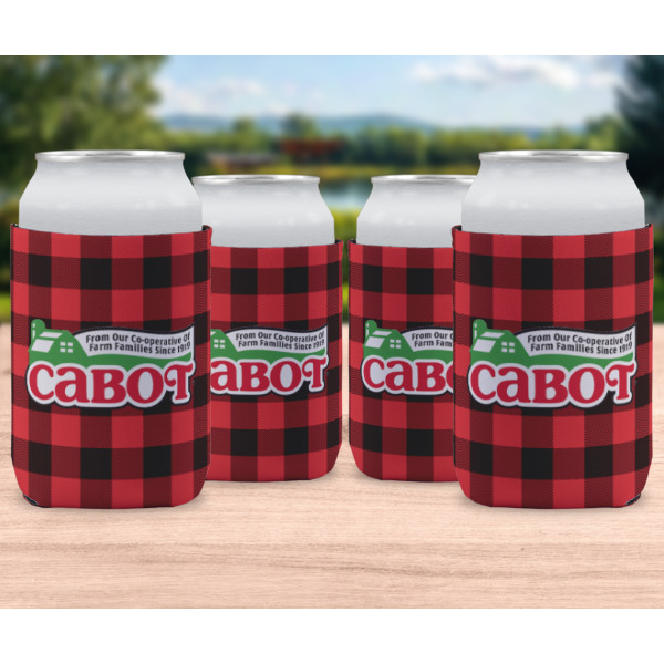 Custom Design - Can Cooler - Standard 12oz - Set of 4 - In Context