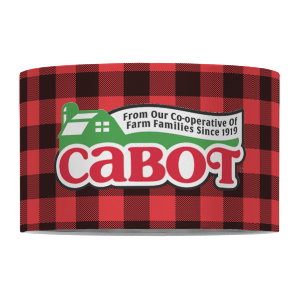 Custom Design - 12" Drum Lampshade - FRONT (Fabric)