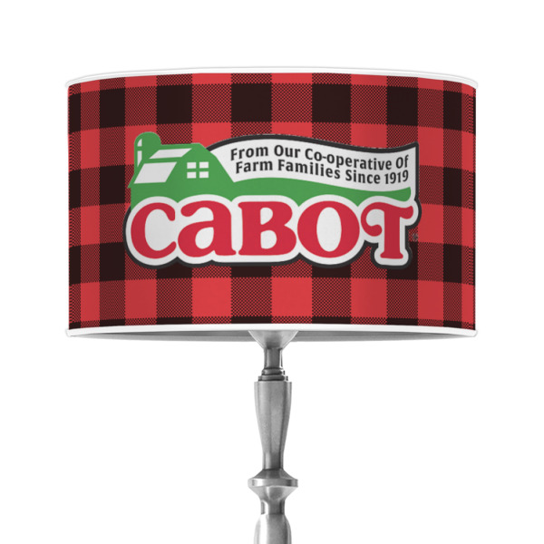 Custom Lumberjack Plaid 12" Drum Lamp Shade - Poly-film (Personalized)