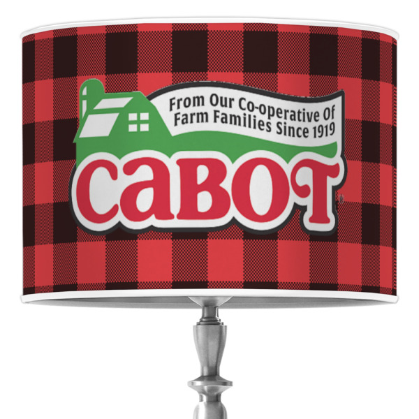 Custom Lumberjack Plaid Drum Lamp Shade (Personalized)