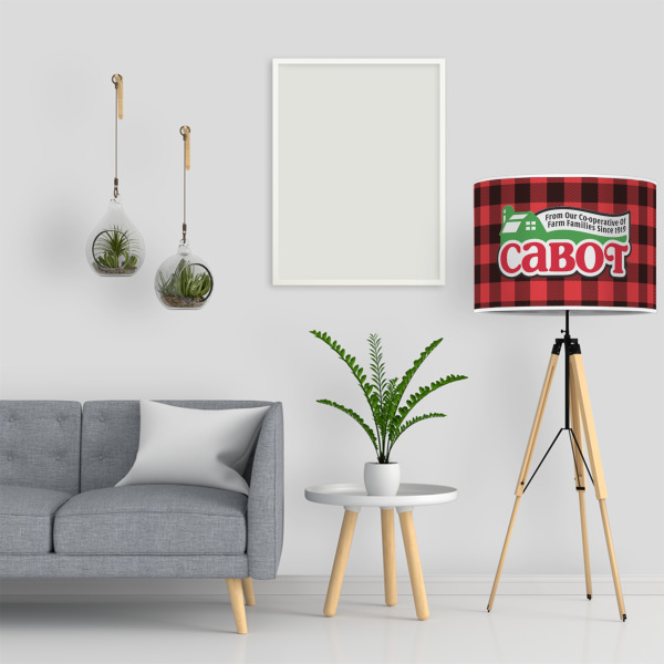 Custom Design - 16" Drum Lampshade - LIFESTYLE