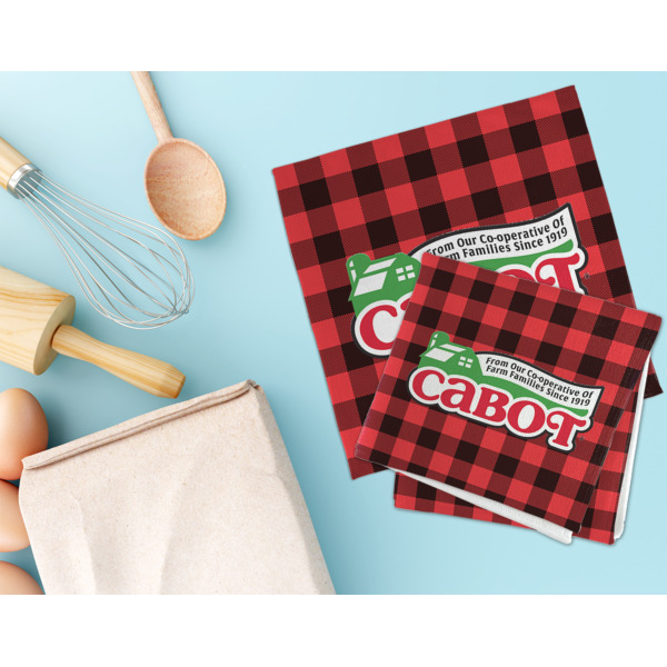 Custom Design - Microfiber Dish Rag - LIFESTYLE