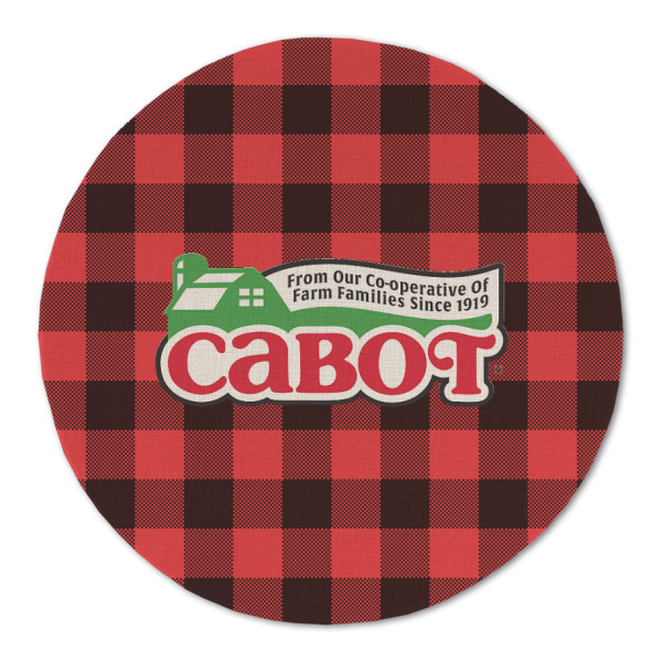 Custom Design - Round Linen Placemats - FRONT (Double Sided)