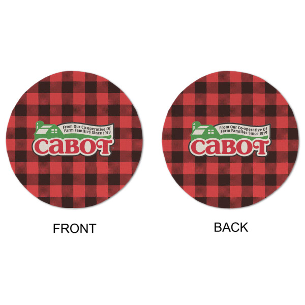 Custom Design - Round Linen Placemats - APPROVAL (double sided)