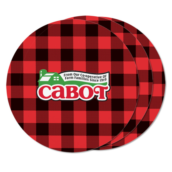 Custom Design - Round Fridge Magnet - THREE