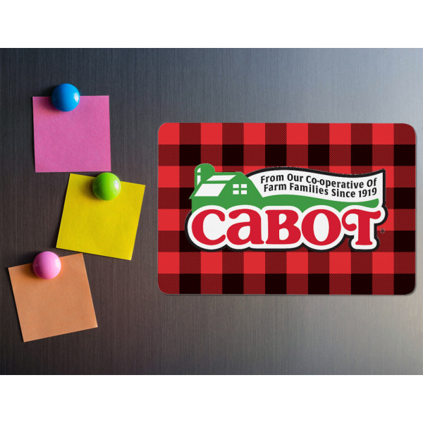 Custom Design - Rectangular Fridge Magnet - LIFESTYLE