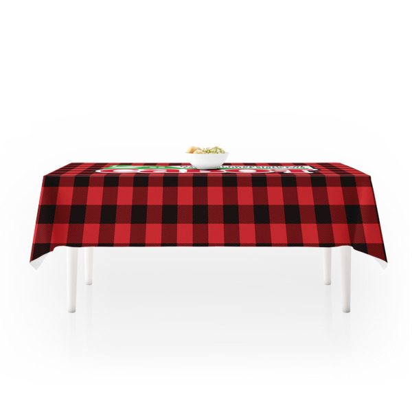 Custom Design - Tablecloths (58"x102") - LIFESTYLE (side view)