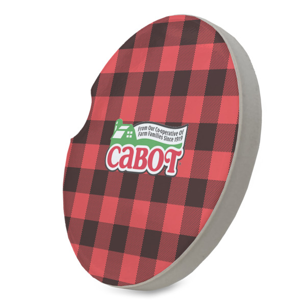 Custom Design - Sandstone Car Coaster - Standing Angle