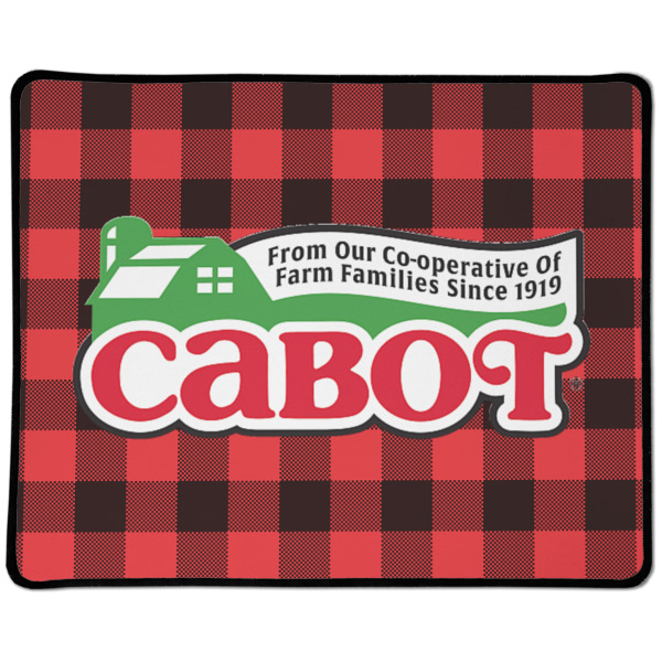 Custom Lumberjack Plaid Large Gaming Mouse Pad - 12.5" x 10" (Personalized)