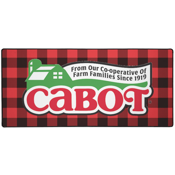 Custom Lumberjack Plaid Gaming Mouse Pad (Personalized)