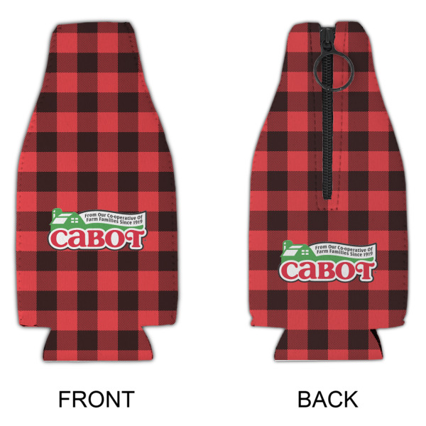 Custom Design - Zipper Bottle Cooler - APPROVAL