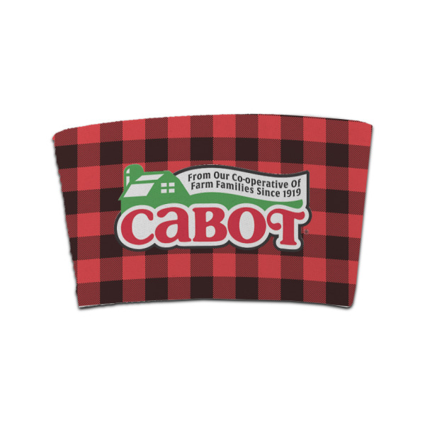 Custom Lumberjack Plaid Coffee Cup Sleeve (Personalized)