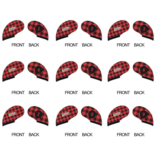 Custom Design - Golf Club Covers - APPROVAL (set of 9)