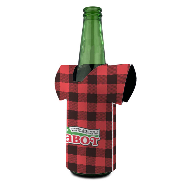Custom Design - Jersey Bottle Cooler - ANGLE (on bottle)