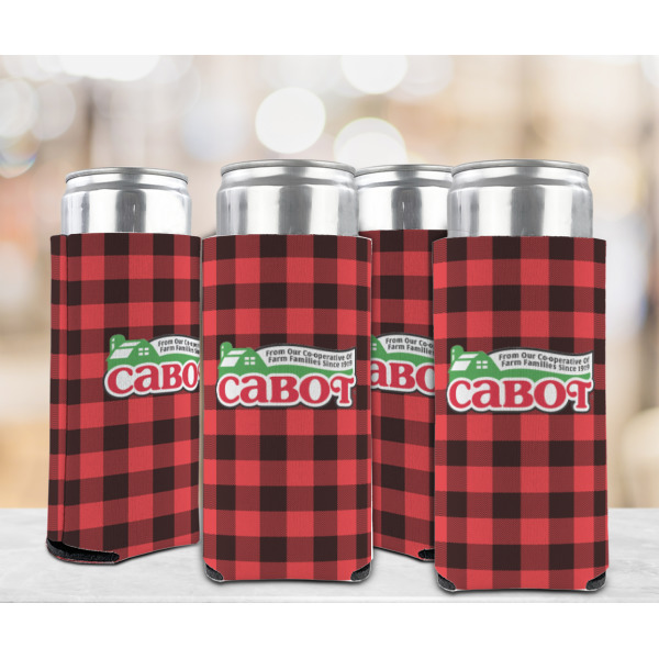 Custom Design - Can Cooler - Tall 12oz - Set of 4 - In Context