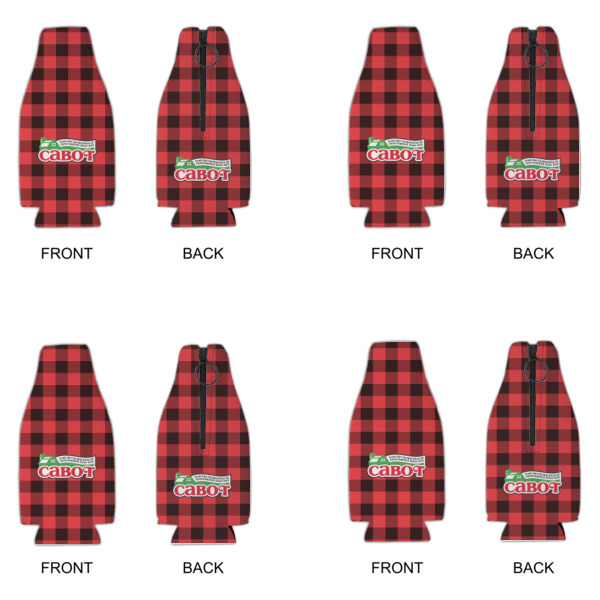 Custom Design - Zipper Bottle Cooler - Set of 4 - Approval