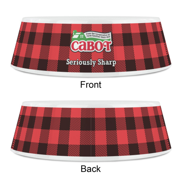 Custom Design - Plastic Pet Bowls - Small - Approval