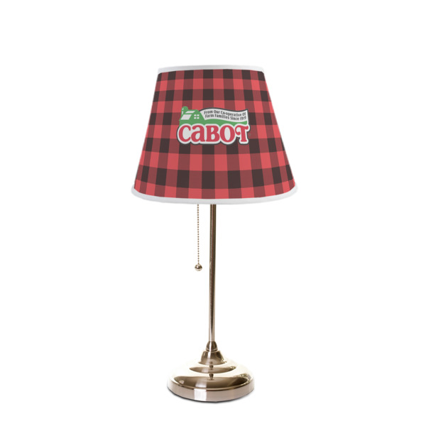 Custom Design - Poly Film Empire Lampshade - On Stand