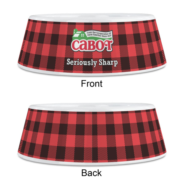 Custom Design - Plastic Pet Bowls - Medium - Approval