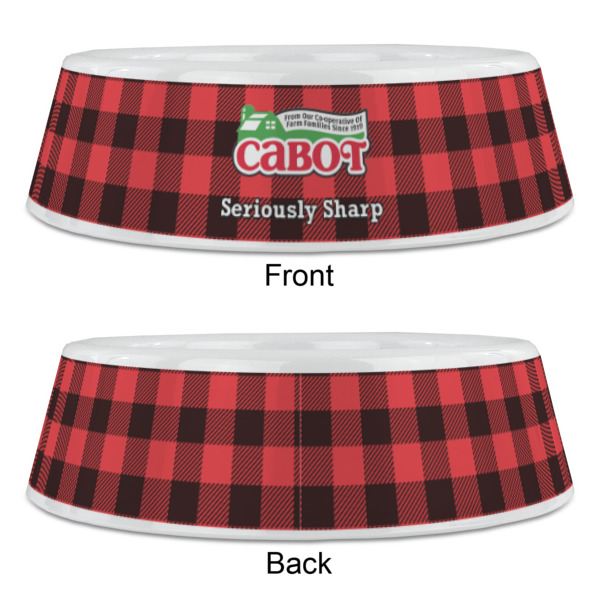 Custom Design - Plastic Pet Bowls - Large - Approval