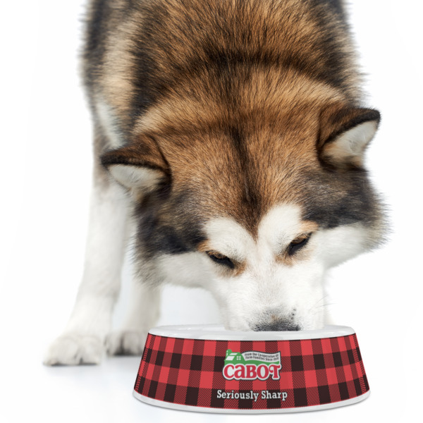 Custom Design - Plastic Pet Bowls - Large - Lifestyle