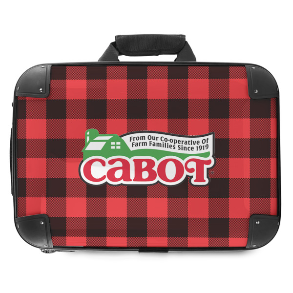 Custom Lumberjack Plaid Hard Shell Briefcase - 18" (Personalized)