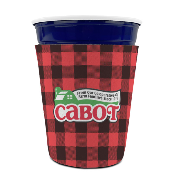 Custom Design - Party Cup Sleeves - without bottom - Front (On Cup)