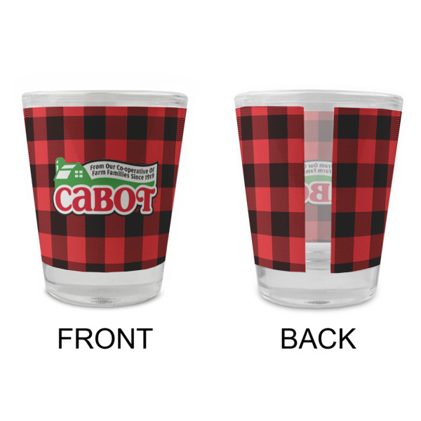 Custom Design - Glass Shot Glass - Standard - Front & Back