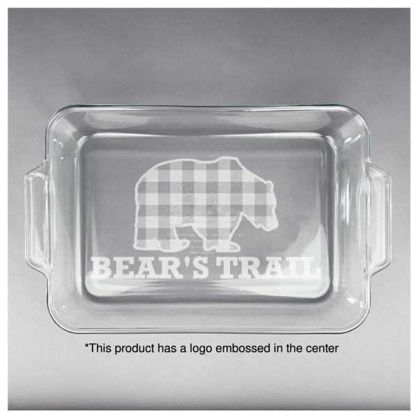 Custom Design - Glass Baking Dish - 13"x9" - Approval